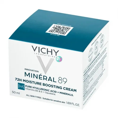 Vichy Mineral 89 72h Moisture Boosting Light Cream 50ml 